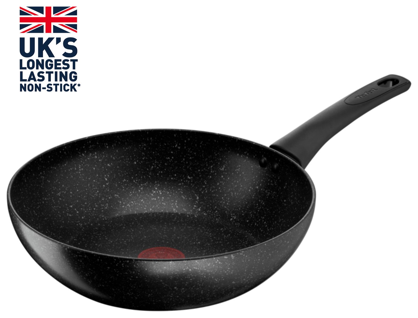 Tefal Stone Strength Aluminium 28cm Non-Stick Wok