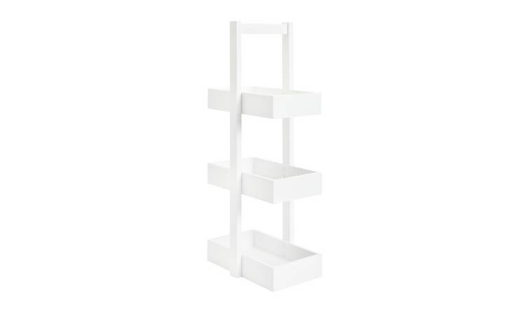 Argos Home 3 Tier Caddy - White