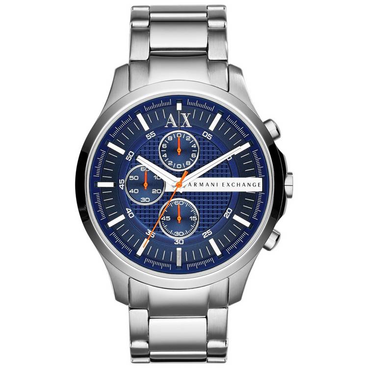 Armani Exchange Men's Silver Coloured Stainless Steel Watch 0