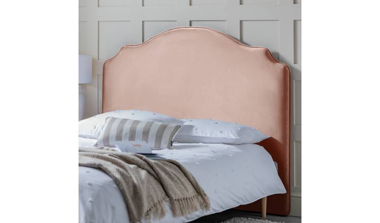 Queen size store velvet headboard