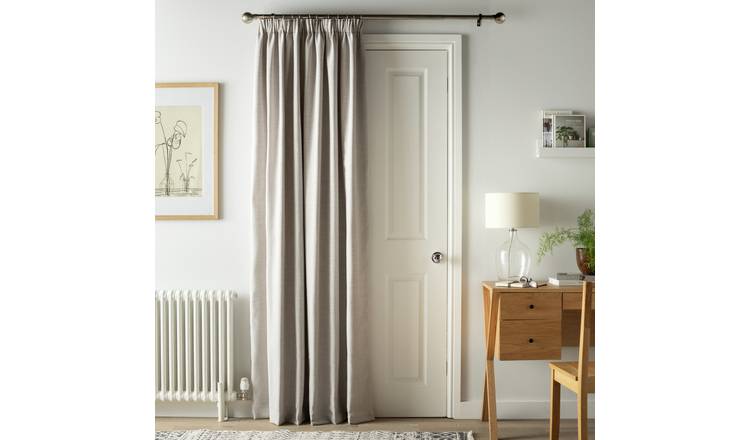 Argos Home Thermal Door Curtain - Grey
