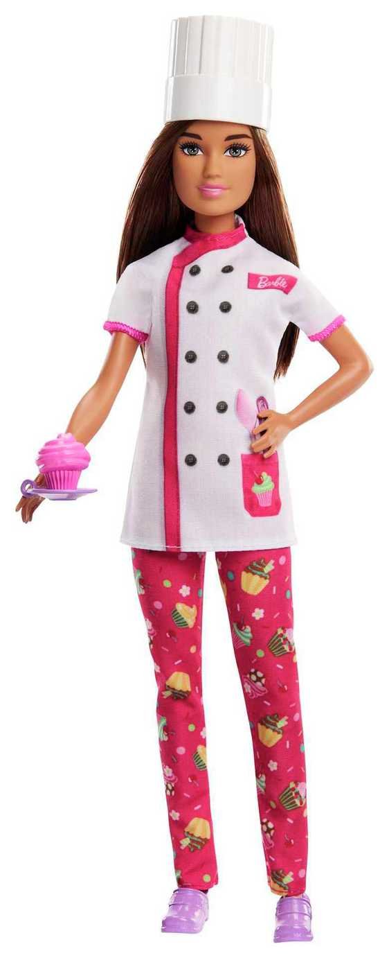 Barbie Careers Pastry Chef Bakery Doll - 29cm