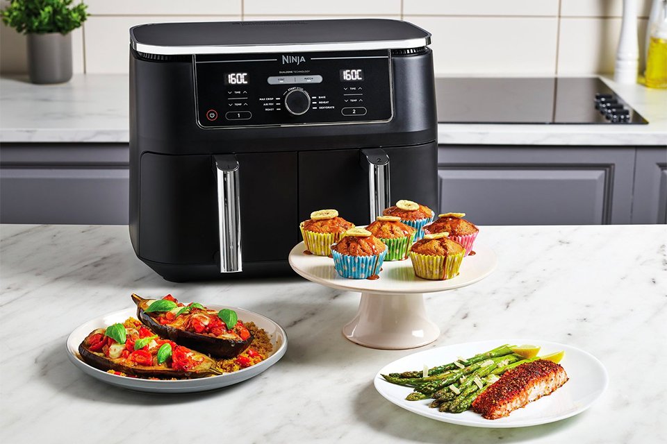 Ninja Foodi MAX Dual Zone air fryer.