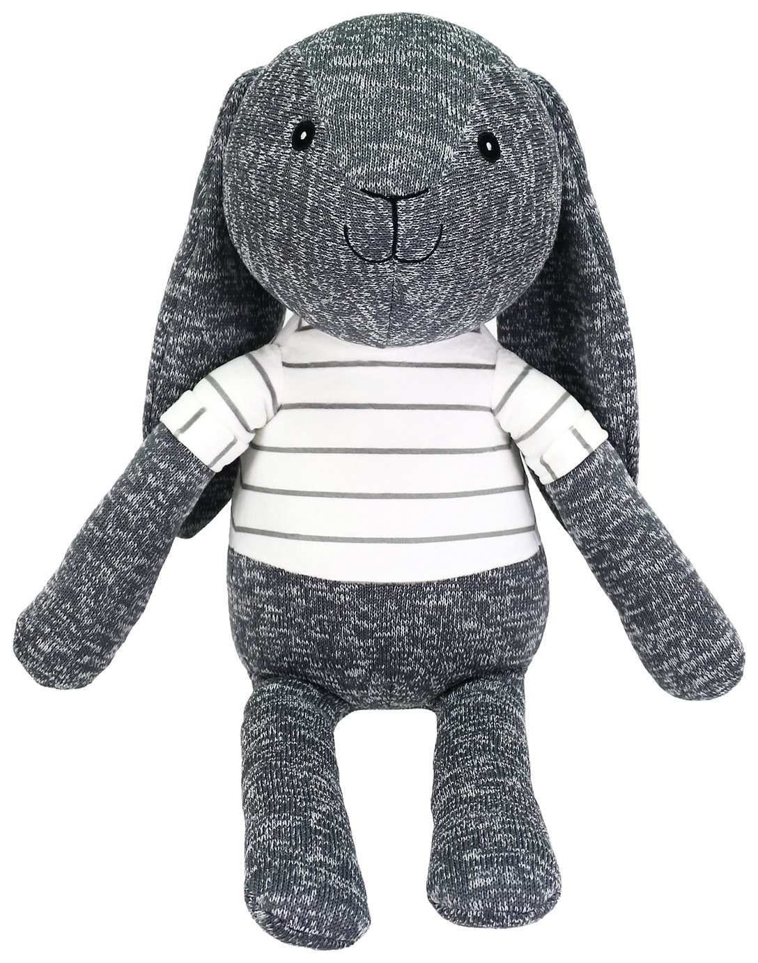 Chad Valley OL Plush Ragdoll Bunny - Grey