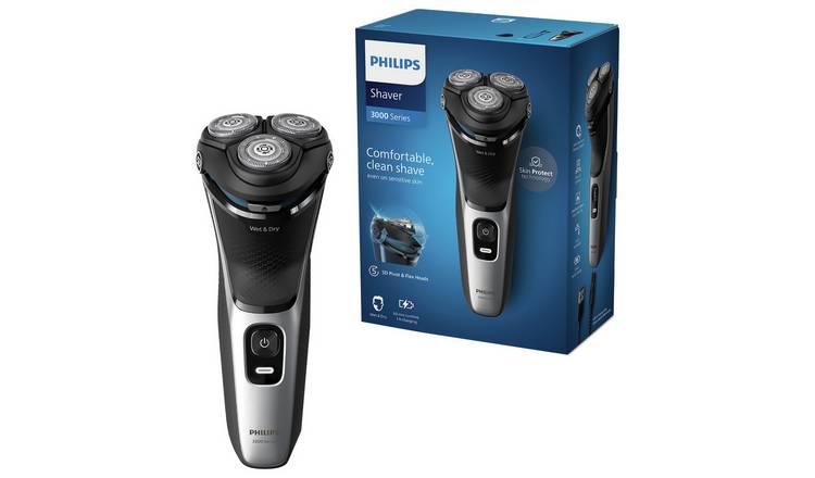 Buy Philips 3000 Series Wet & Dry Electric Shaver S3143/00, Mens electric  shavers