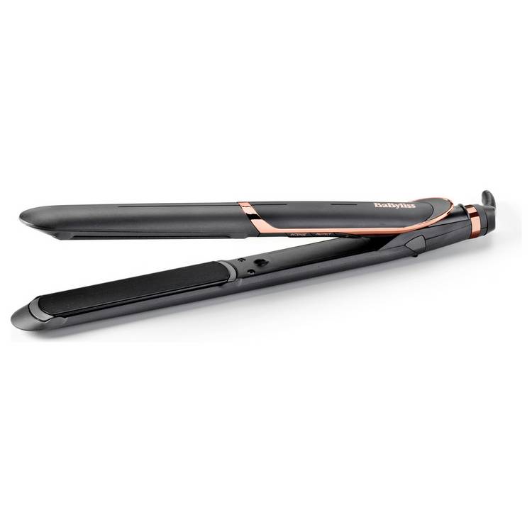 BaByliss 2393U Smooth Pro Hair Straightener - Black 0