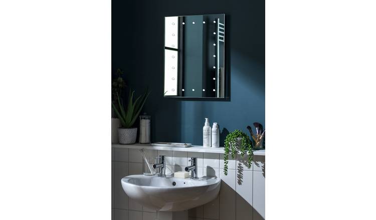 Argos illuminated deals mirror