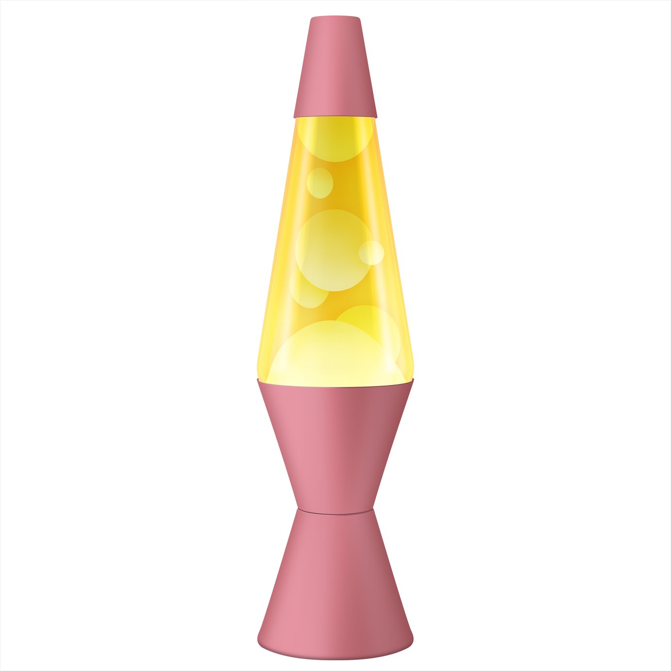 Lava 14.5in Coral Lava Lamp - Pink & Gold