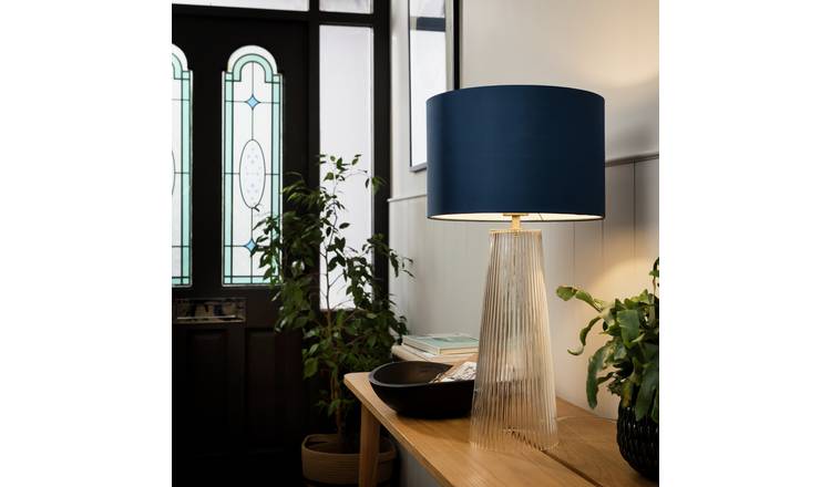 Argos navy clearance lamp shade