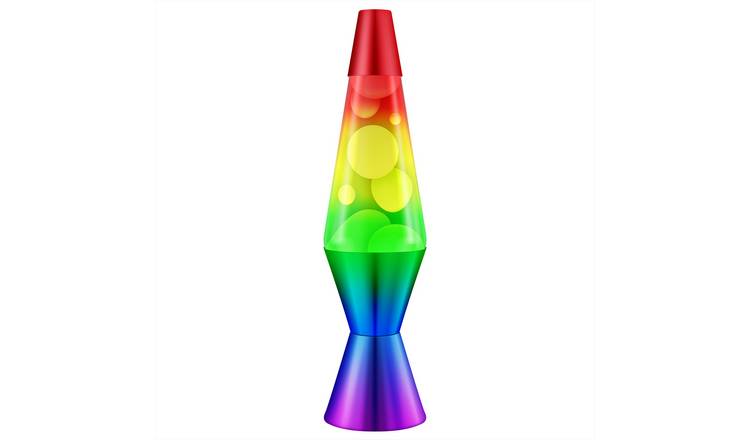 Buy Lava 14.5in Rainbow Lamp - Blue & Red, Novelty lights