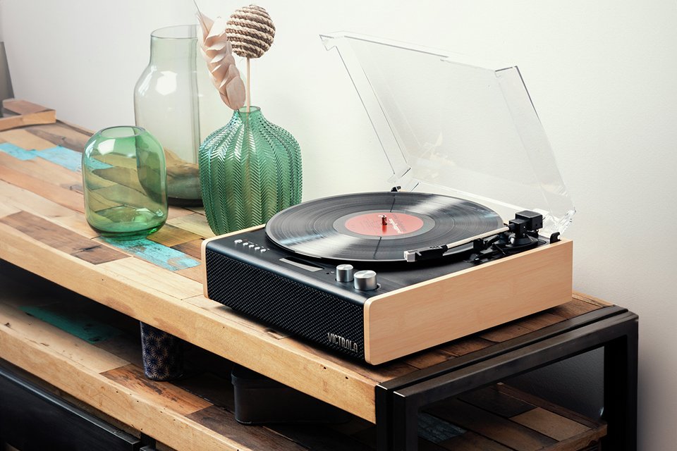 Turntables. Journey through music.