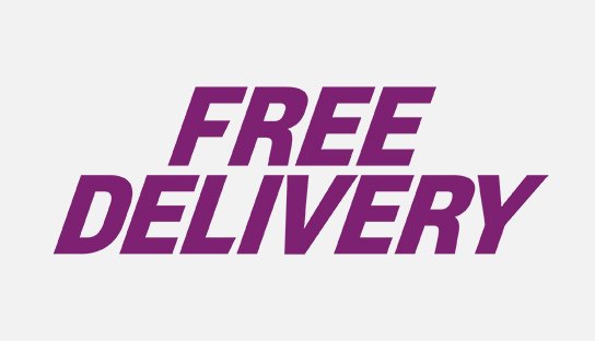 Free standard delivery on selected small items when you spend £100 or more.