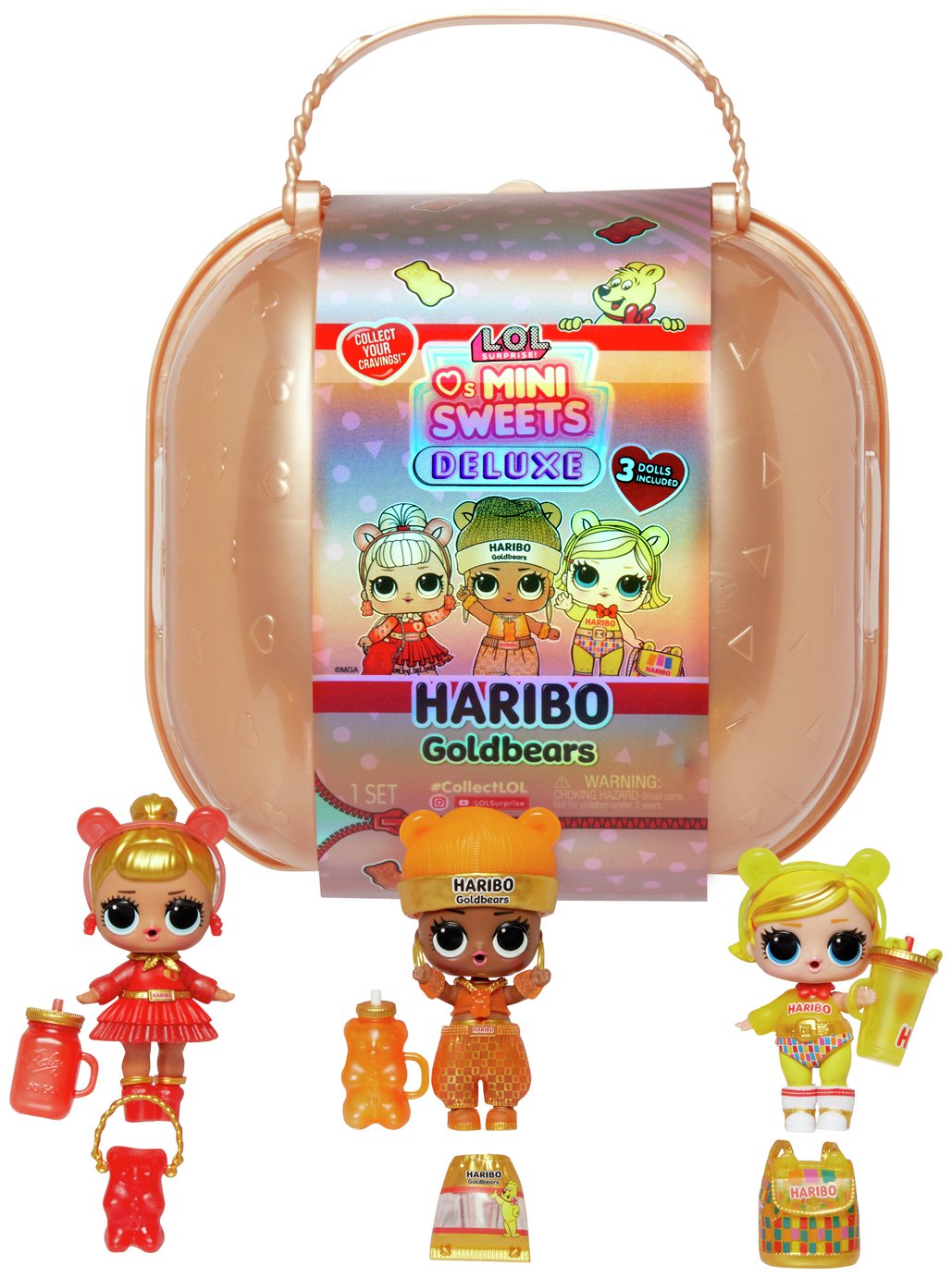 LOL Surprise Loves Mini Sweets Doll - Haribo Goldbear - 21cm
