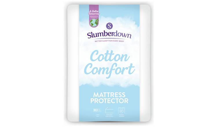 Slumberdown Cotton Comfort Mattress Protector - Superking