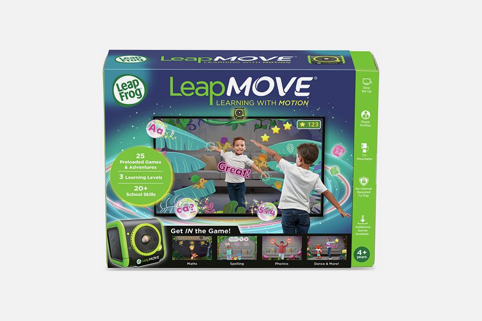 LeapFrog LeapMove electronic game box.