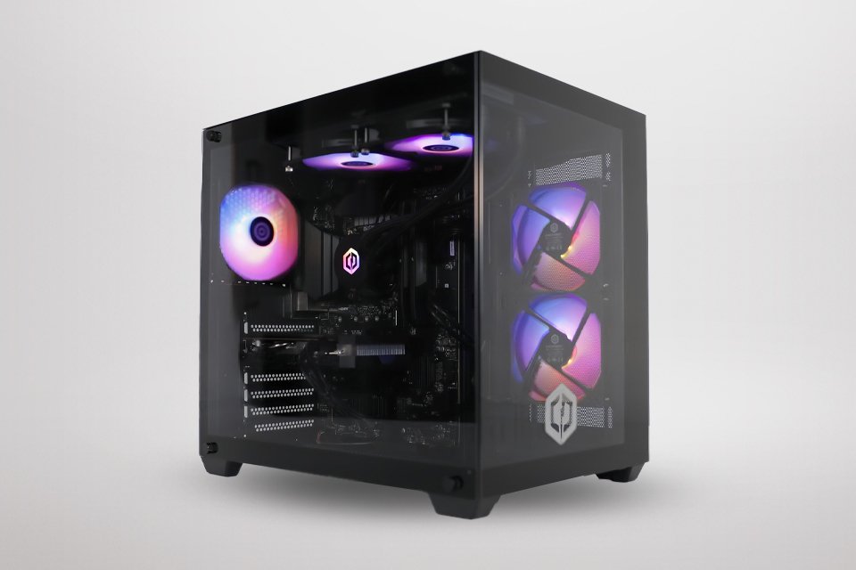 A CyberPowerPC i7 16GB 1TB RTX4070 Gaming PC.
