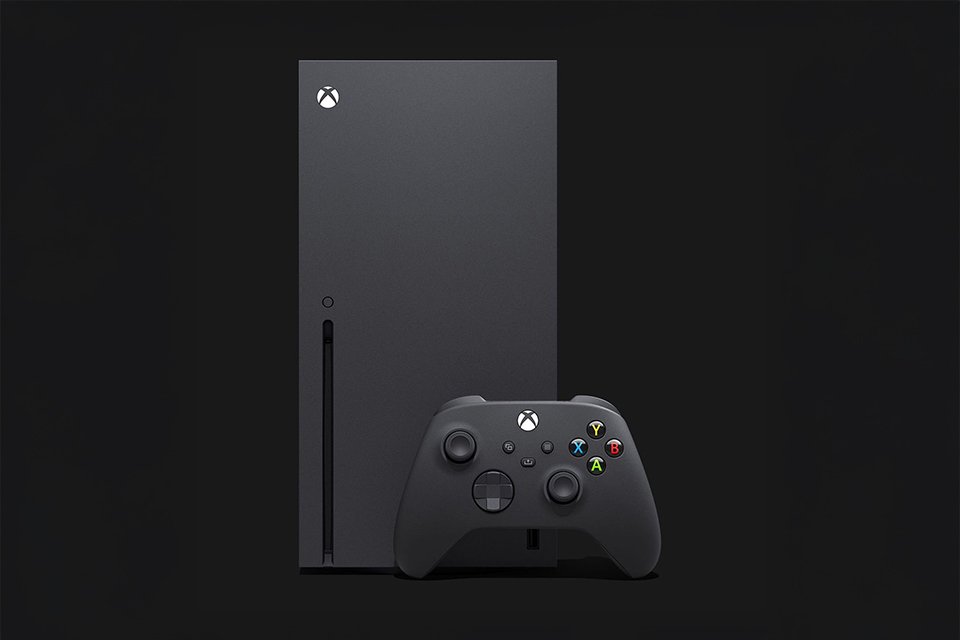 Xbox Series X 1TB Console in black colour.
