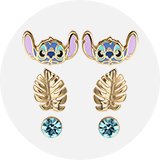 Disney Lilo and Stitch stud earring set.