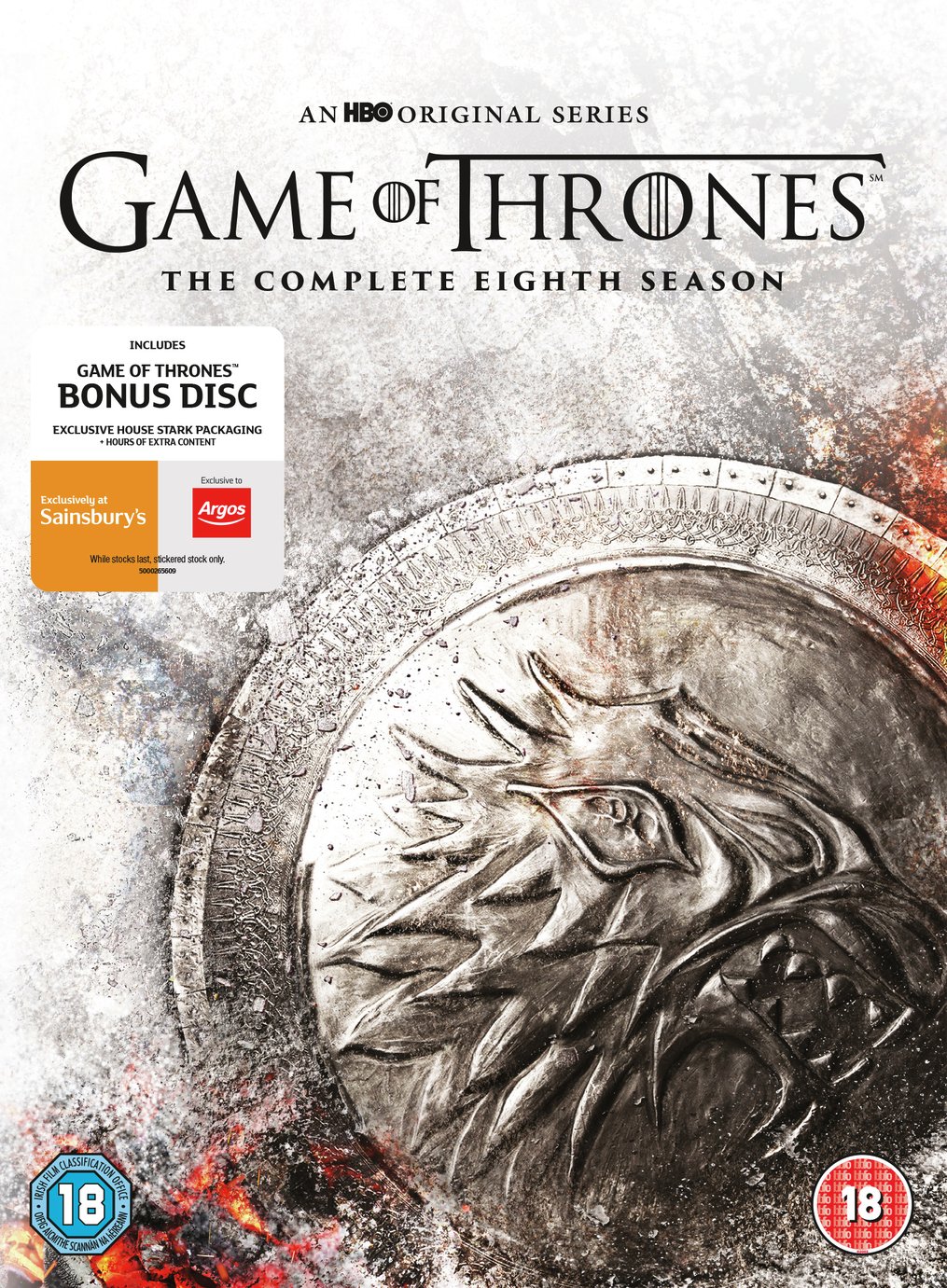 Game of Thrones Season 8 DVD Box Set