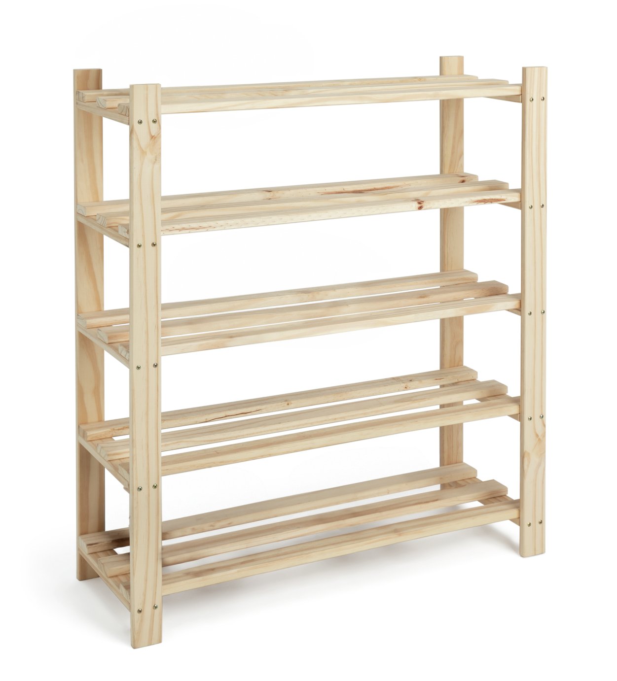 Habitat Karee 5 Shelf Shoe Storage Rack - Natural