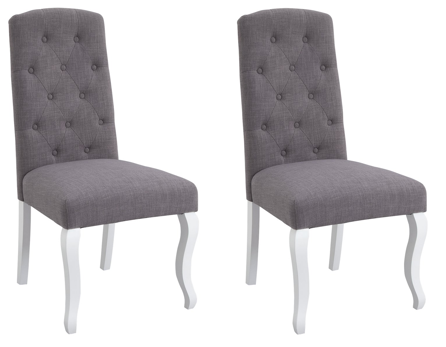 Argos Home Le Marais Pair of Fabric Dining Chairs Review