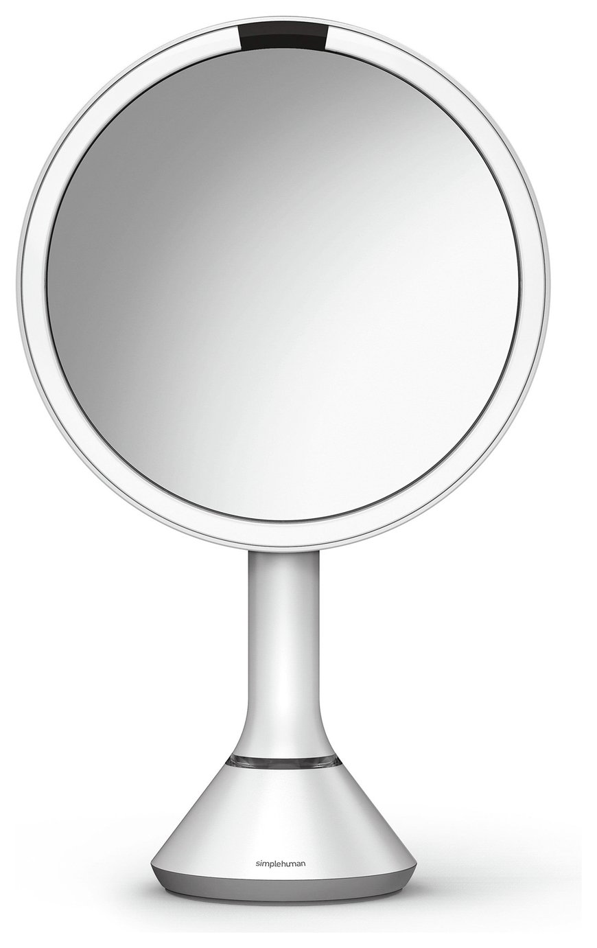 Simplehuman 20cm Beauty Mirror-White