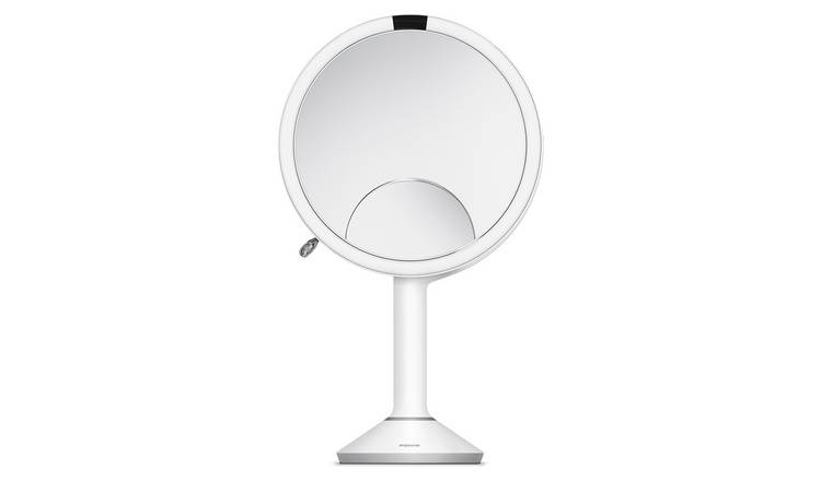 Simplehuman 20cm Tribeauty Mirror-White