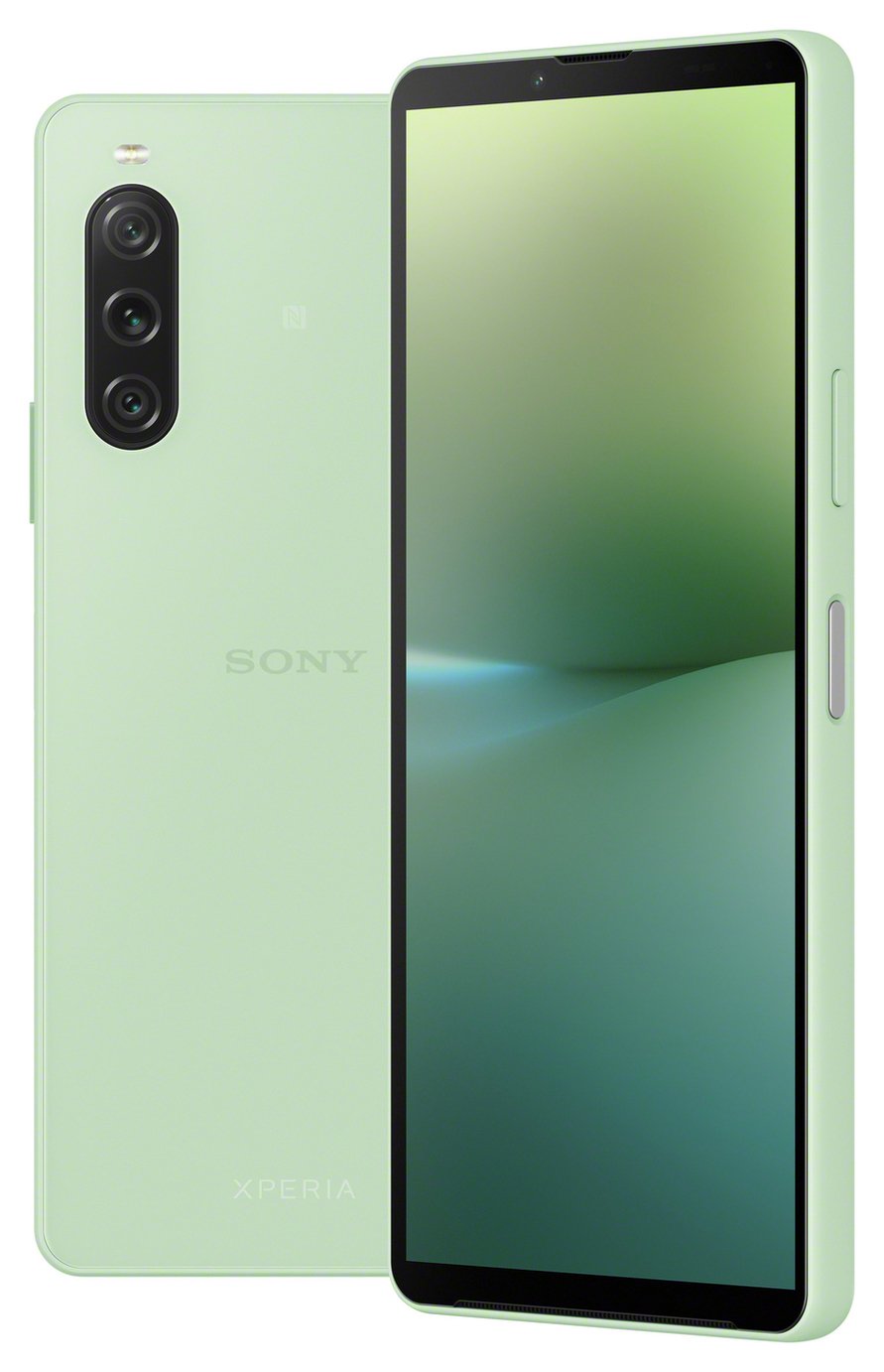SIM Free Sony Xperia 10 V 5G 128GB Mobile Phone - Sage Green