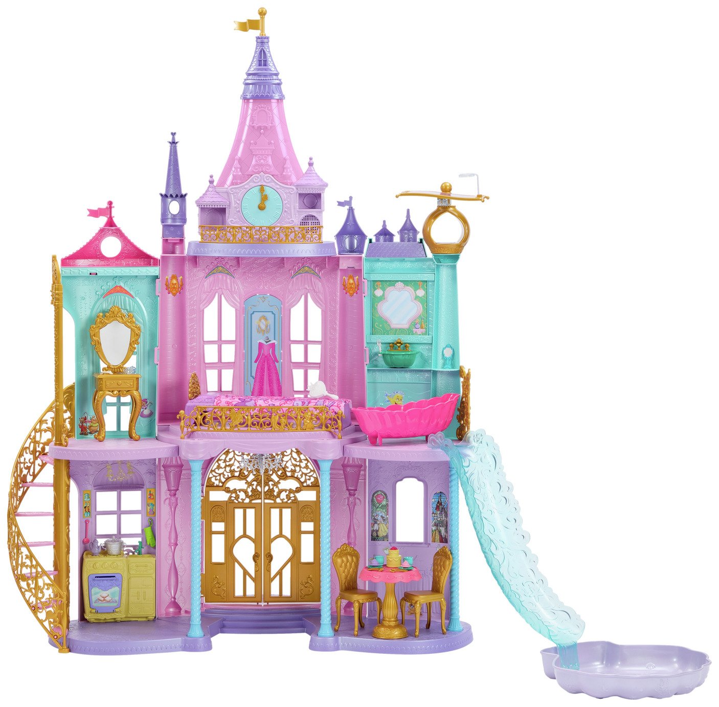 Disney Princess Magic Adventure Light & Sound Castle Playset