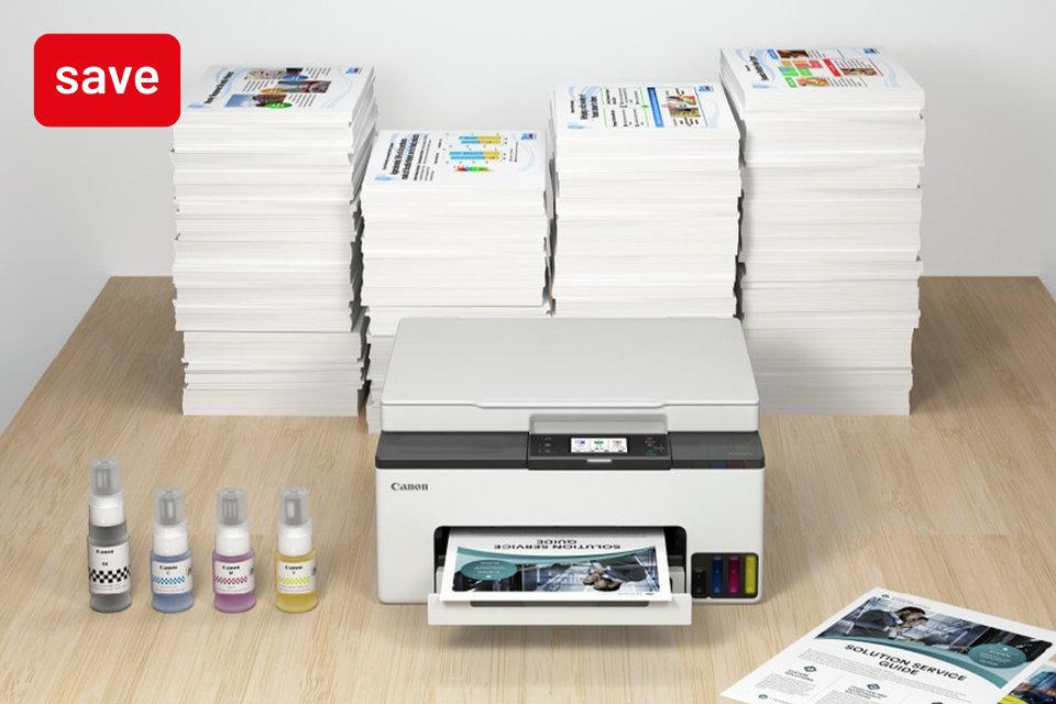 Save 20% on Canon printers. Using code CANON20.