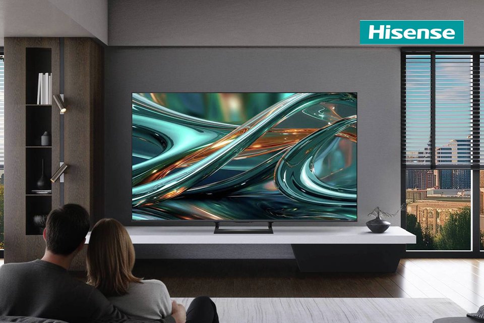 Claim £300 cashback. On selected Hisense TVs.