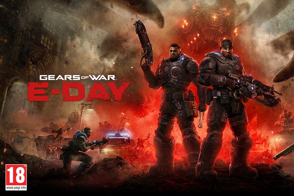 Gears of War: E-day. Experience the horror and brutality of Emergence day.