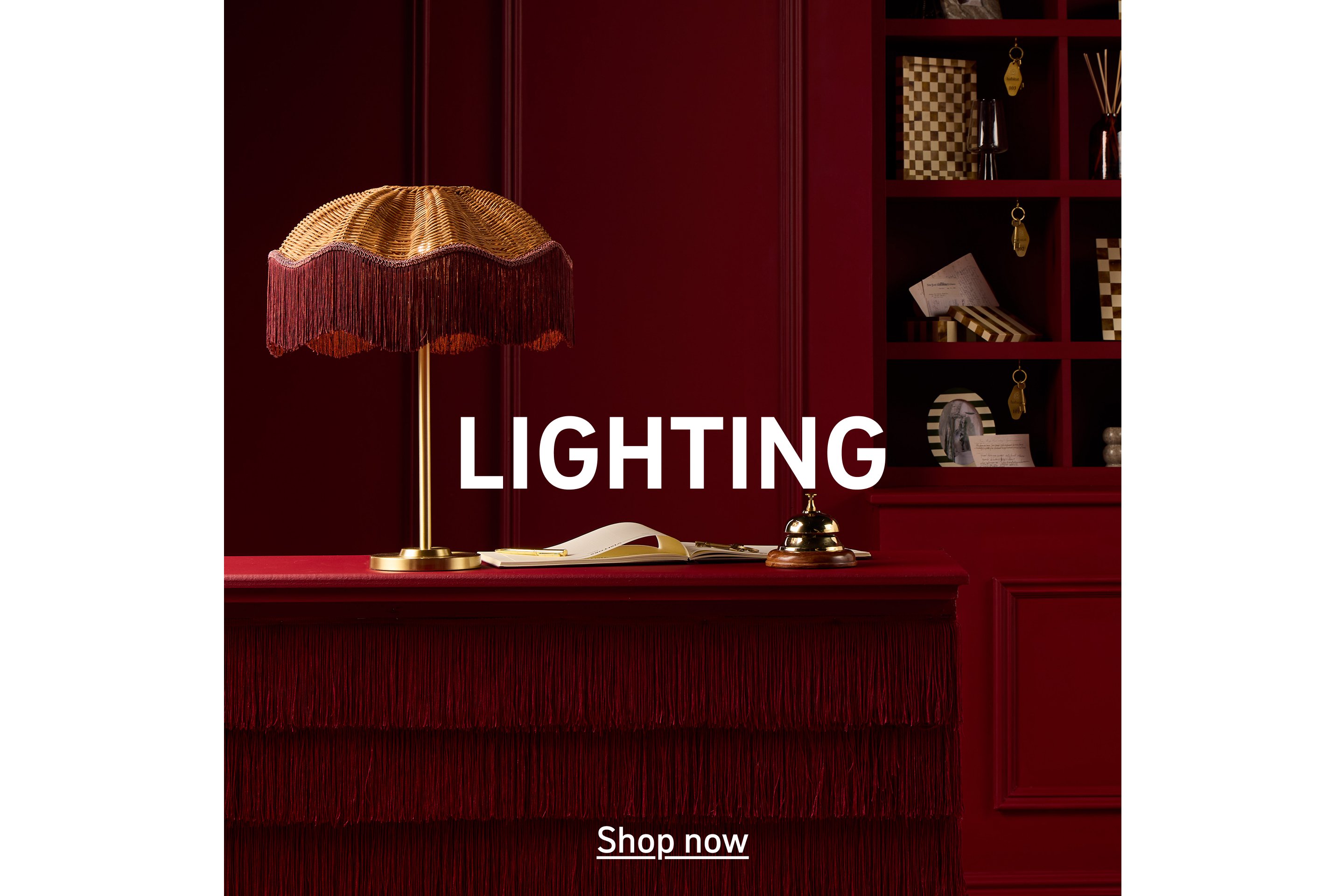 Lighting. Shop now.