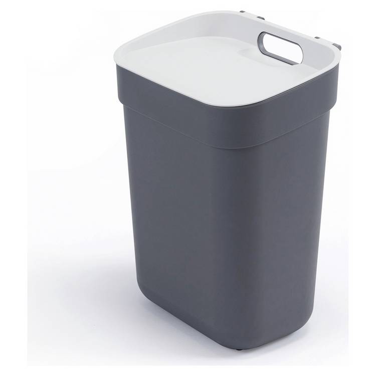 Curver Ready to collect 10L Recycling Bin – Grey 0