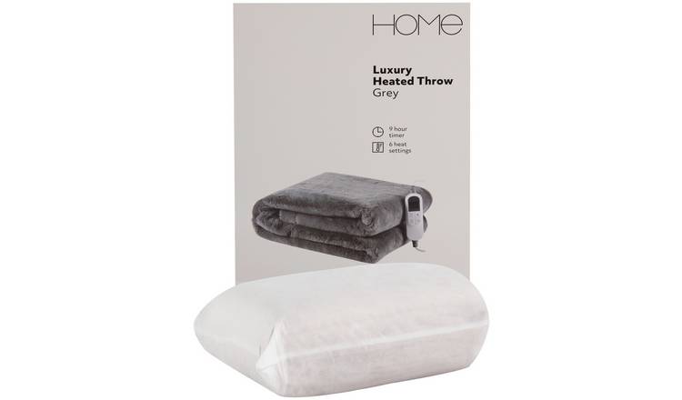 Heated throw best sale blanket argos