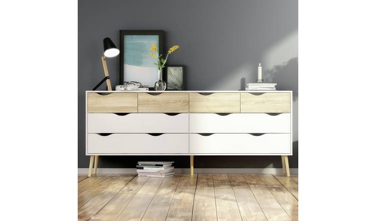 Tvilum white deals dresser