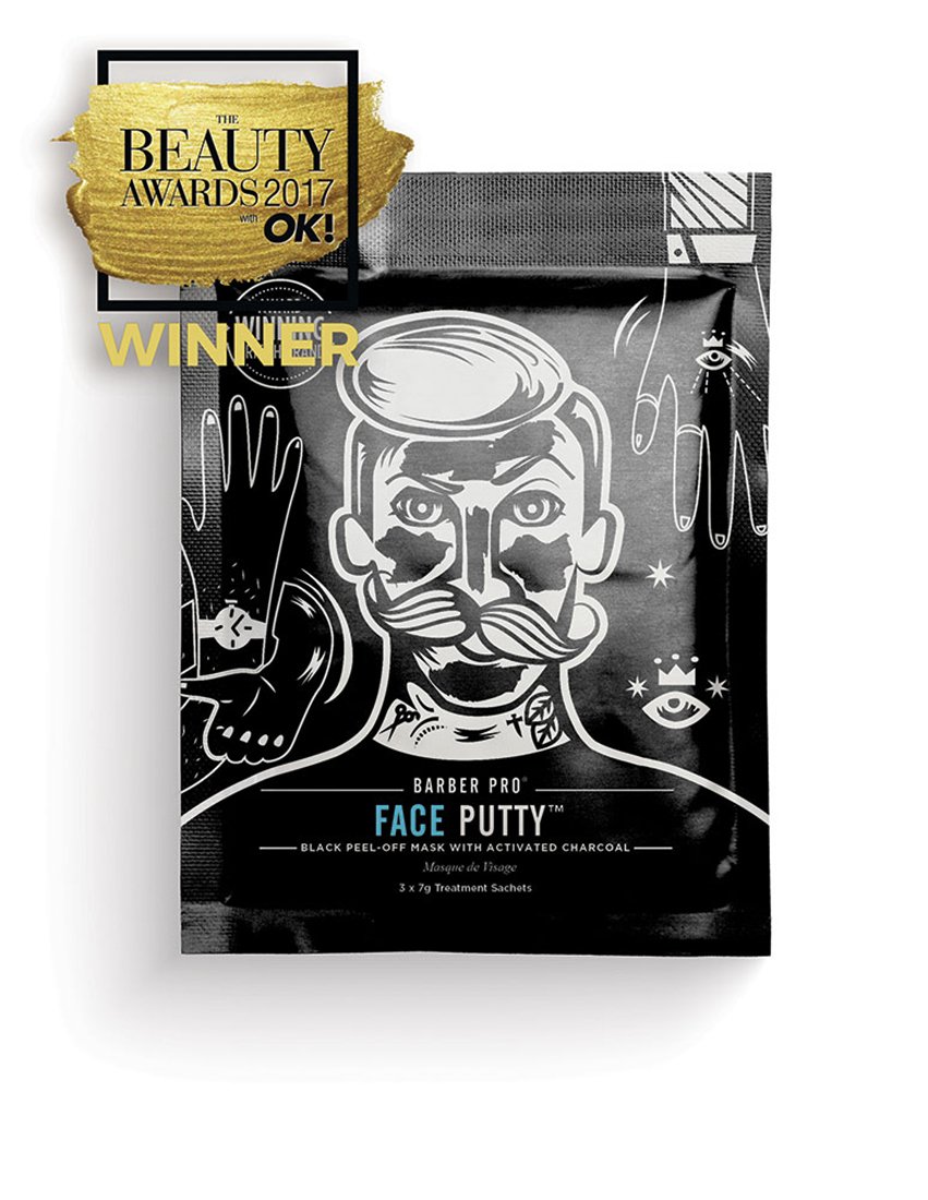 Barber Pro Face Putty Black Peel-Off Mask Review