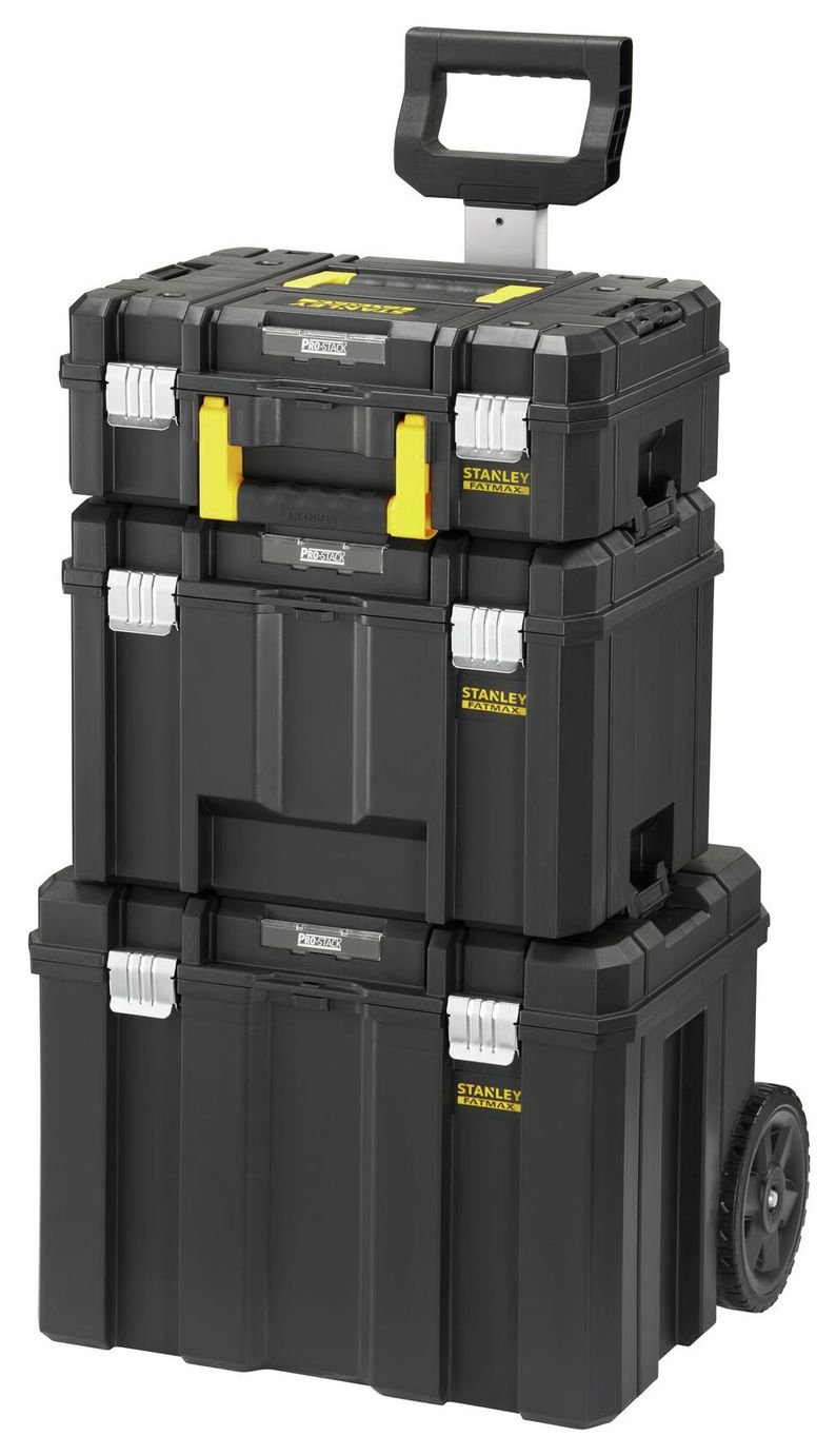 Buy Stanley Fatmax Pro-Stack 33 inch 3 Module Mobile Storage, Tool boxes  and tool chests