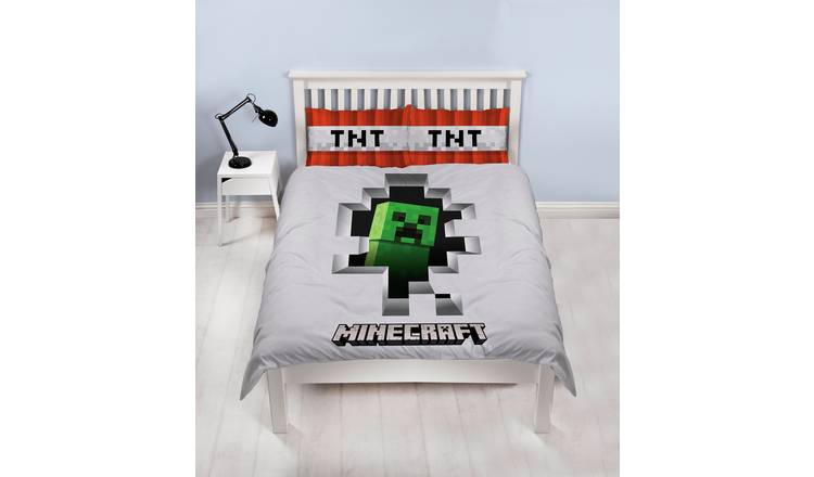 Buy Minecraft Bedding Set Double Kids Duvet Sets Argos