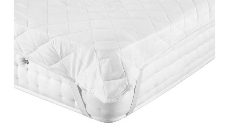 Argos Home Stain Resistant Mattress Protector - Single