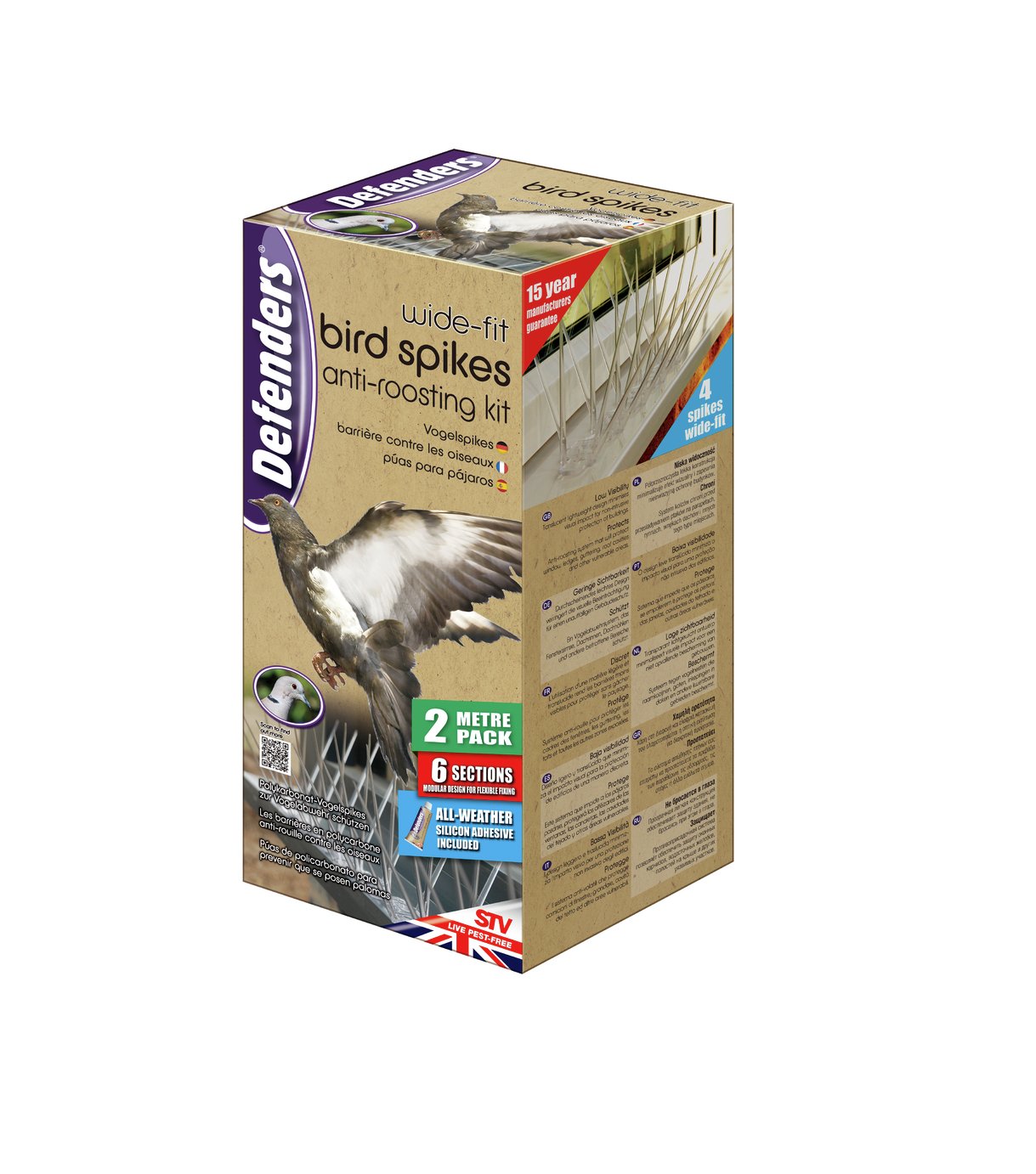 Defenders 2m Bird Roost Repellent Spikes Review