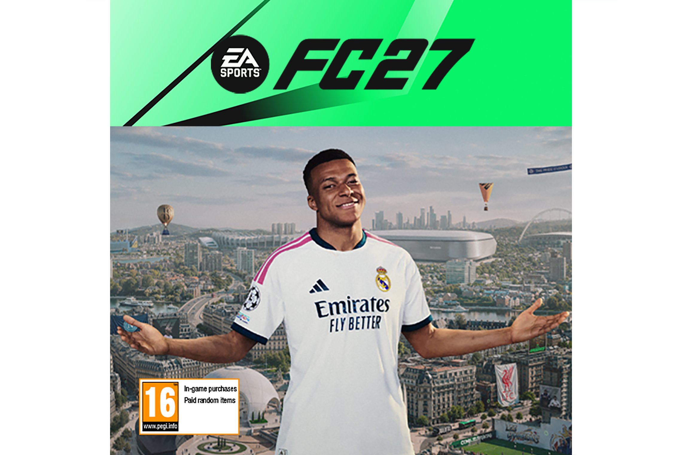 EA Sports FC 27. Welcome to the world's game.