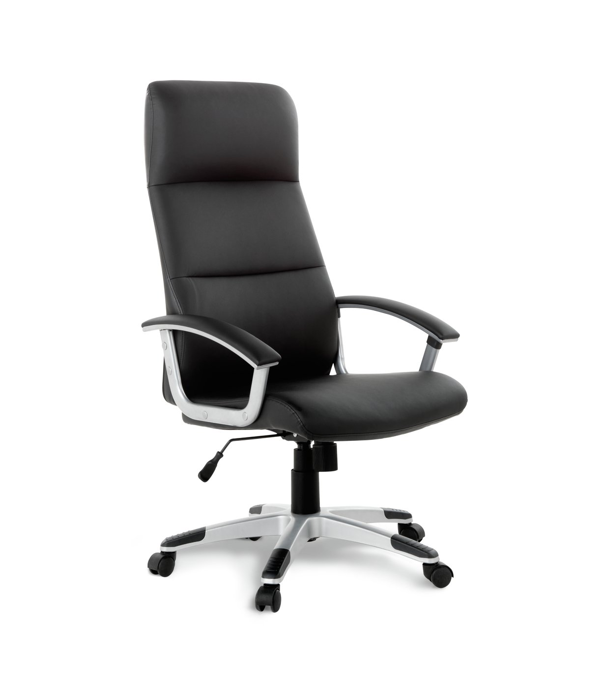 Habitat Orion Faux Leather Office Chair - Black