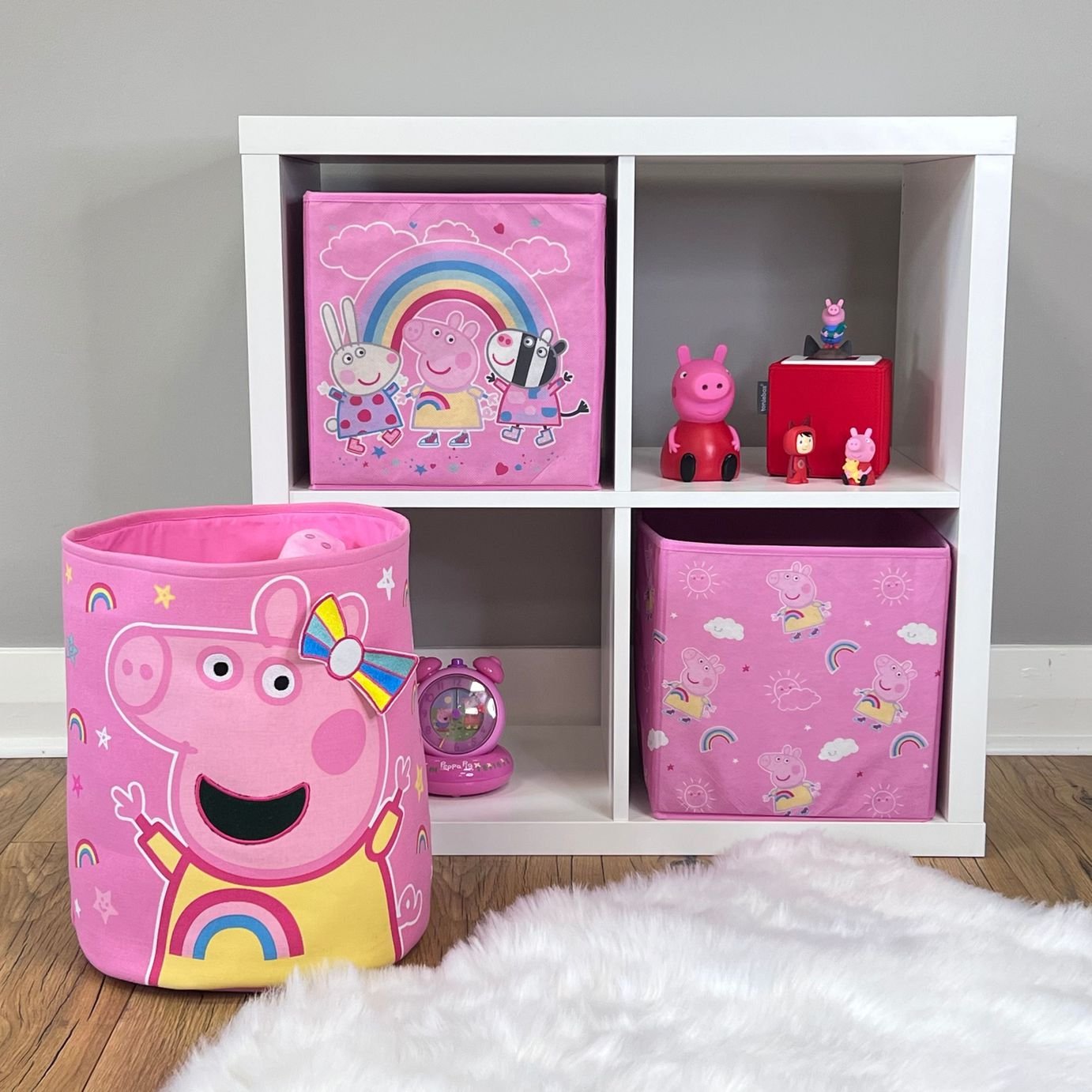 Peppa Pig Pack of 2 Storage Boxes