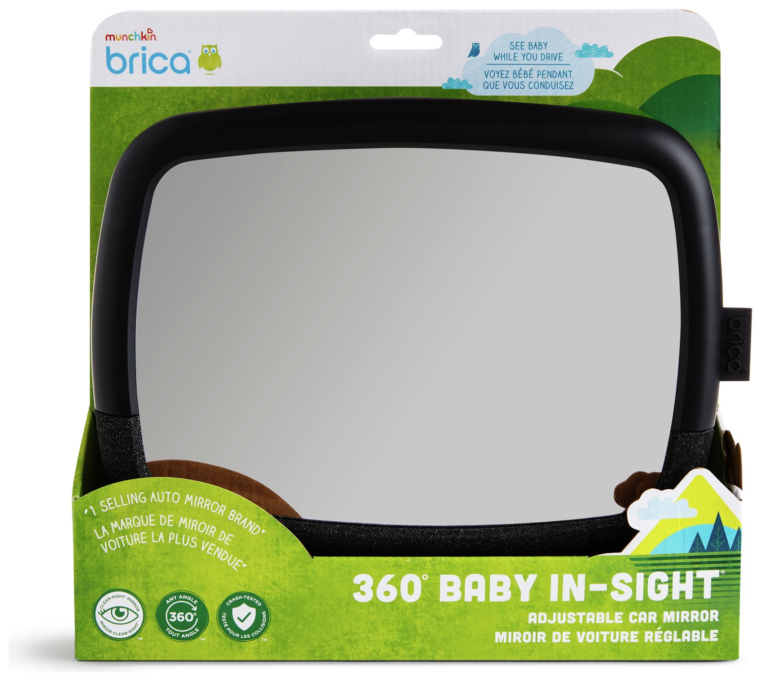 Munchkin 360 Baby In-Sight Pivot Car Mirror