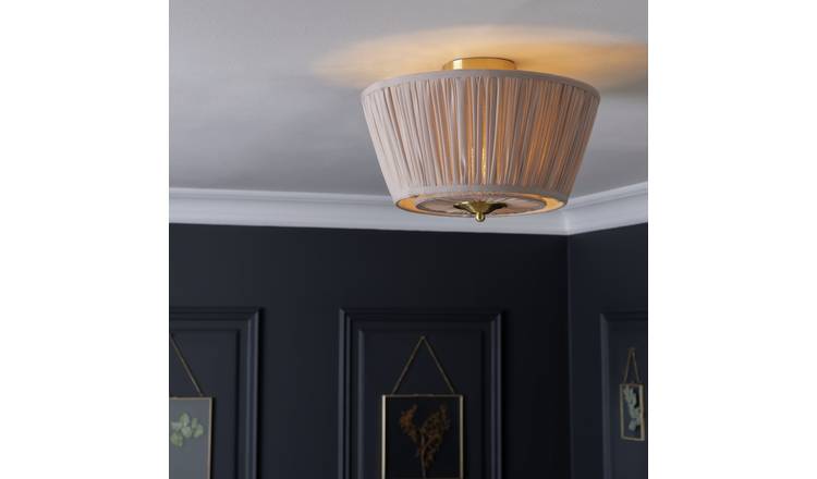 Argos antique deals brass ceiling lights