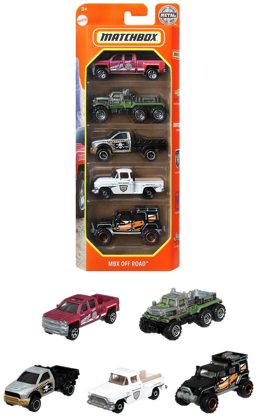 Matchbox 5-Pack Vehicle Set Assortment