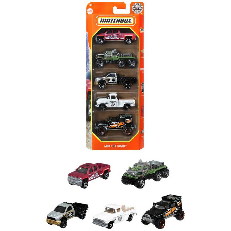 Matchbox 5-Pack Vehicle Set Assortment 0