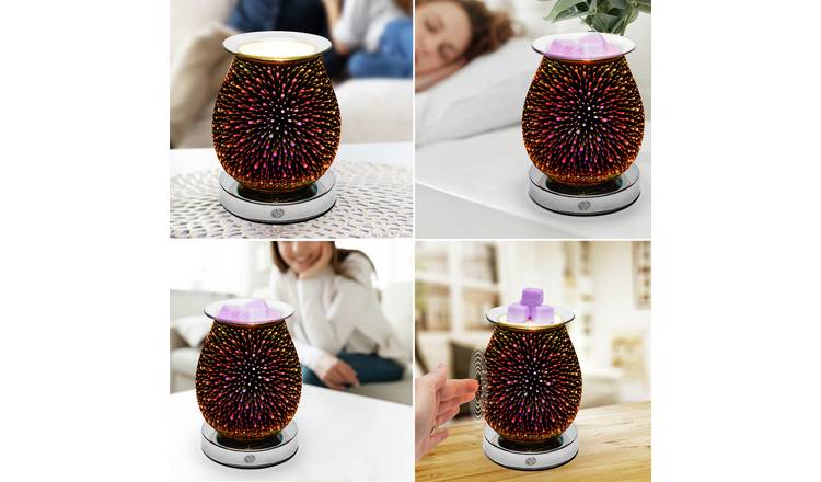  Bobolyn Candle Wax Melts Warmer Burner - Ceramic Essential Oil  Burner Warmer 3-in-1 Fragrance Wax Melter for Scented Wax Tart Cube  Aromatherapy Home Office Bedroom Decor Gifts : Home & Kitchen