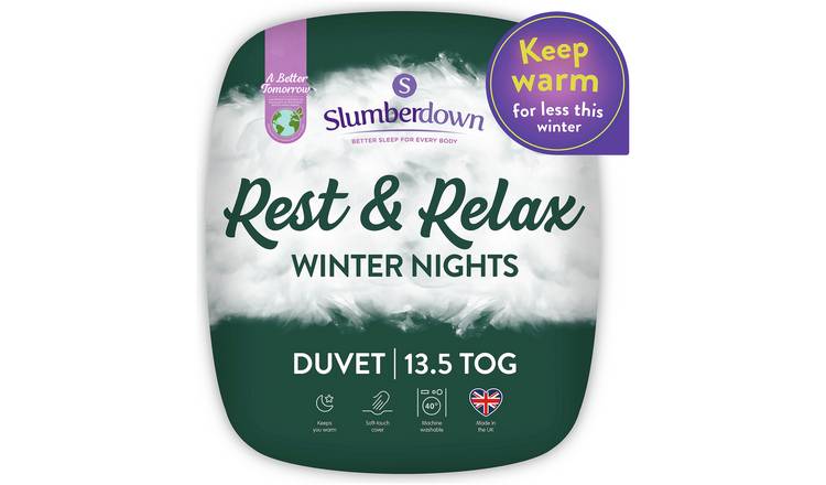 Slumberdown Rest & Relax 13.5 Tog Duvet - Single